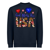 Navy god bless the usa Heavyweight Sweatshirt - Artiststas