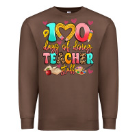 Chestnut 100 days of doing teacher stuff Premium Sweatshirt - Artiststas