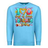 Ocean Blue 100 days of doing teacher stuff Premium Sweatshirt - Artiststas