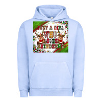 Pigment Grape Ice just a girl who loves reindeer Urban Hoodie - CowGirlArtShop