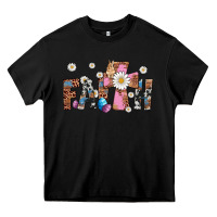 Black faith cross Heavy Core Tee - Artiststas