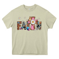 Mossy faith cross Heavy Core Tee - Artiststas