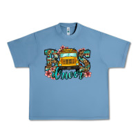 Pebble Blue school bus driver Urban Heavy Tee - Jasminsmagicworld