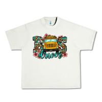 Pistachio school bus driver Urban Heavy Tee - Jasminsmagicworld