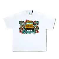 White school bus driver Urban Heavy Tee - Jasminsmagicworld