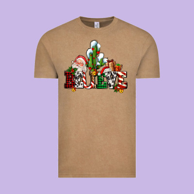 Believe Christmas And Santa Vintage Tee Designed By Adodesignshop