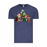 Vintage Denim believe christmas and santa Vintage Tee - AdoDesignShop