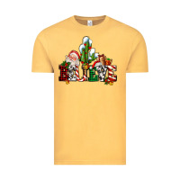Vintage Mustard believe christmas and santa Vintage Tee - AdoDesignShop