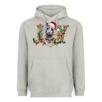 Moon Dust Russian Blue Cat Joy Heavyweight Hoodie - LillyAllenDesigns