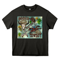 Asphalt country western Heavy Core Tee - Zillion Design Studio