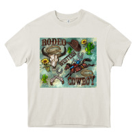 Cream country western Heavy Core Tee - Zillion Design Studio