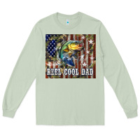 Matcha Western Reel Cool Dad Bass Long Sleeve Tee - LillyAllenDesigns