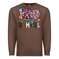 Chestnut 100 days of school Premium Sweatshirt - Artiststas