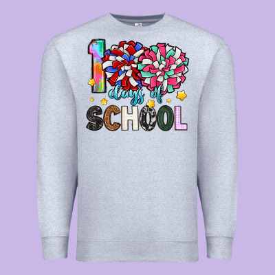 100 Days Of School Premium Sweatshirt Designed By Artiststas