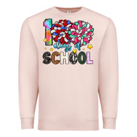 Pale Pink 100 days of school Premium Sweatshirt - Artiststas