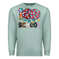 Seafoam 100 days of school Premium Sweatshirt - Artiststas
