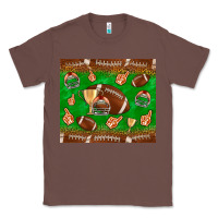 Chestnut football leopard Classic Tee - NancyCooperArtShop