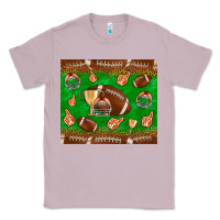 Lilac football leopard Classic Tee - NancyCooperArtShop