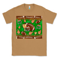 Toasted Coconut football leopard Classic Tee - NancyCooperArtShop