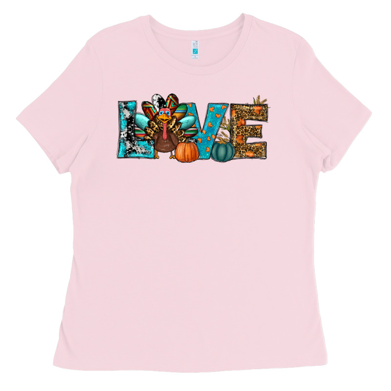 Love Thanksgivings Turkey Ladies Tee by RanaPortraitStore | Teevron