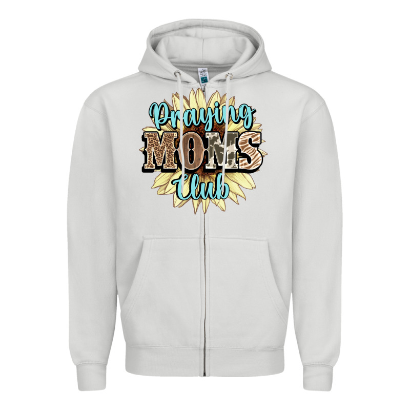 Praying Moms Club Zipper Hoodie by NancyCooperArtShop | Teevron