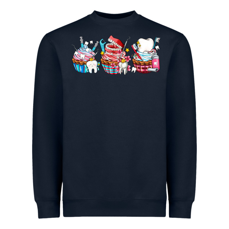 Dental Cupcakes Heavyweight Sweatshirt by AdoDesignShop | Teevron