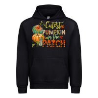 Black cutest pumpkin in the patch Urban Hoodie - CowGirlArtShop