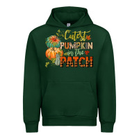 Forest Green cutest pumpkin in the patch Urban Hoodie - CowGirlArtShop