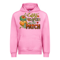 Fuchsia Pink cutest pumpkin in the patch Urban Hoodie - CowGirlArtShop