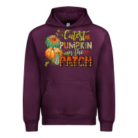 Mauve Wine cutest pumpkin in the patch Urban Hoodie - CowGirlArtShop