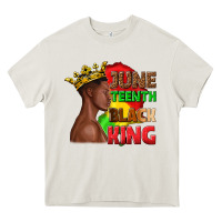 Cream juneteenth black king Heavy Core Tee - texasbilliewilder