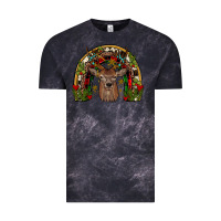 Cloud Black deer rainbow Vintage Tee - JahusDesignShop