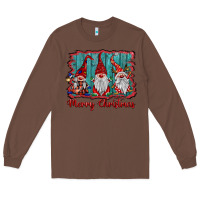 Chestnut merry christmas gnomes Long Sleeve Tee - BarkalooDesign