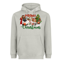 Moon Dust siamese cat meowy christmas Heavyweight Hoodie - LillyAllenDesigns