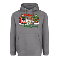 Storm siamese cat meowy christmas Heavyweight Hoodie - LillyAllenDesigns