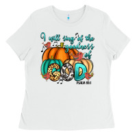 White I will sing of the goodness of God Psalm 89:1 Ladies Tee - RanaPortraitStore