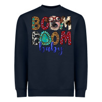 Navy boom boom baby Heavyweight Sweatshirt - Artiststas