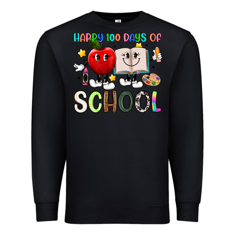 Happy 100 Days Of School Premium Sweatshirt by Artiststas | Teevron