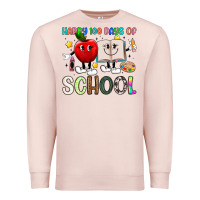 Pale Pink happy 100 days of school Premium Sweatshirt - Artiststas
