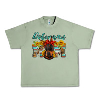 Oil Green doberman mom Urban Heavy Tee - Artiststas