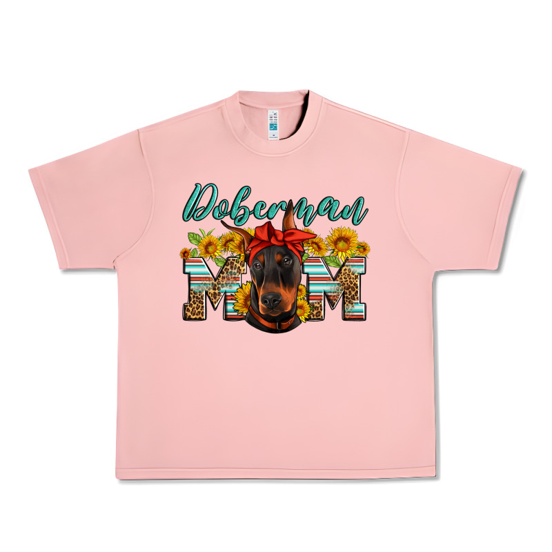 Doberman Mom Urban Heavy Tee by Artiststas | Teevron