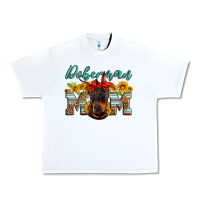White doberman mom Urban Heavy Tee - Artiststas