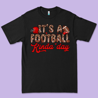 It S A Football Kinda Day Premium Tee Designed By Zillion Design Studio