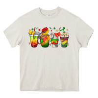 Cream juneteenth coffee cups Heavy Core Tee - texasbilliewilder