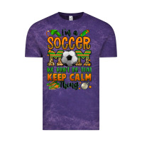 Cloud Purple i'm a soccer mom we don't do that keep calm thing Vintage Tee - Jasminsmagicworld