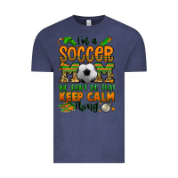 Vintage Denim i'm a soccer mom we don't do that keep calm thing Vintage Tee - Jasminsmagicworld