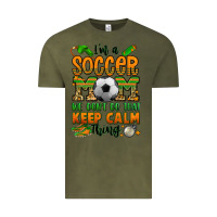 Vintage Olive i'm a soccer mom we don't do that keep calm thing Vintage Tee - Jasminsmagicworld
