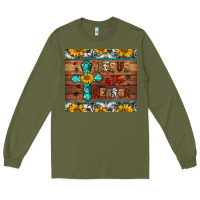 Army Green jesus is the reason christmas Long Sleeve Tee - Jasminsmagicworld