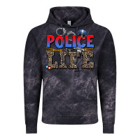 Cloud Black police life Vintage Hoodie - AdoDesignShop