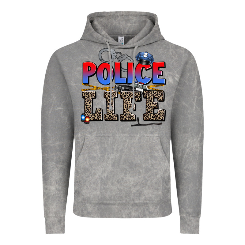 Police Life Vintage Hoodie by AdoDesignShop | Teevron